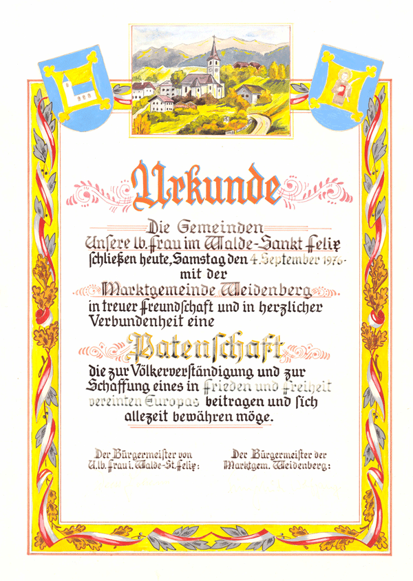 Urkunde-Südtirol